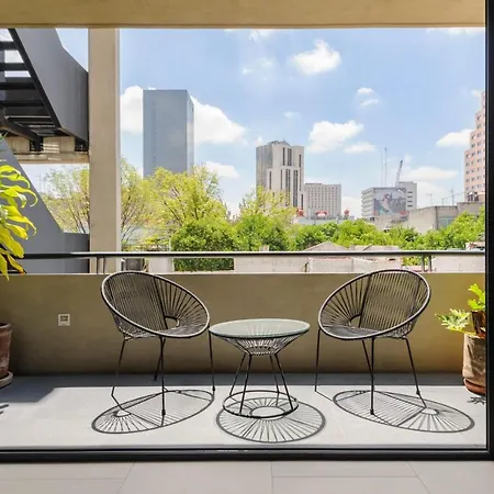 Apartamento Unique 1Br In Cuauhtemoc