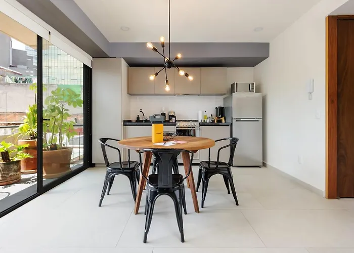 Unique 1br In Cuauhtemoc Apartamento México DF